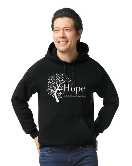 Shades of Hope QR Code Hoodie