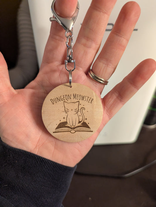 Dungeon Meowster Keychain