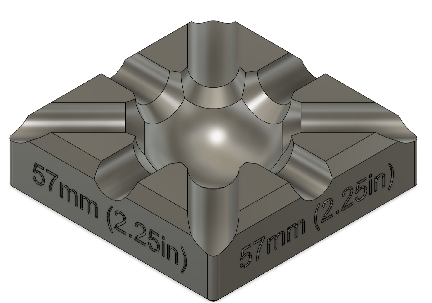 XTool F1 2.25 in (57 mm) Bulb Jig STL File