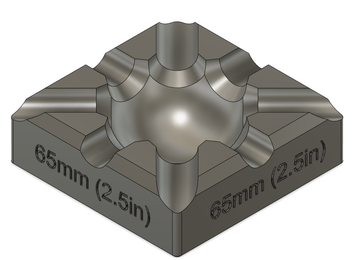 XTool F1 2.5 in (65mm) Bulb Jig STL File