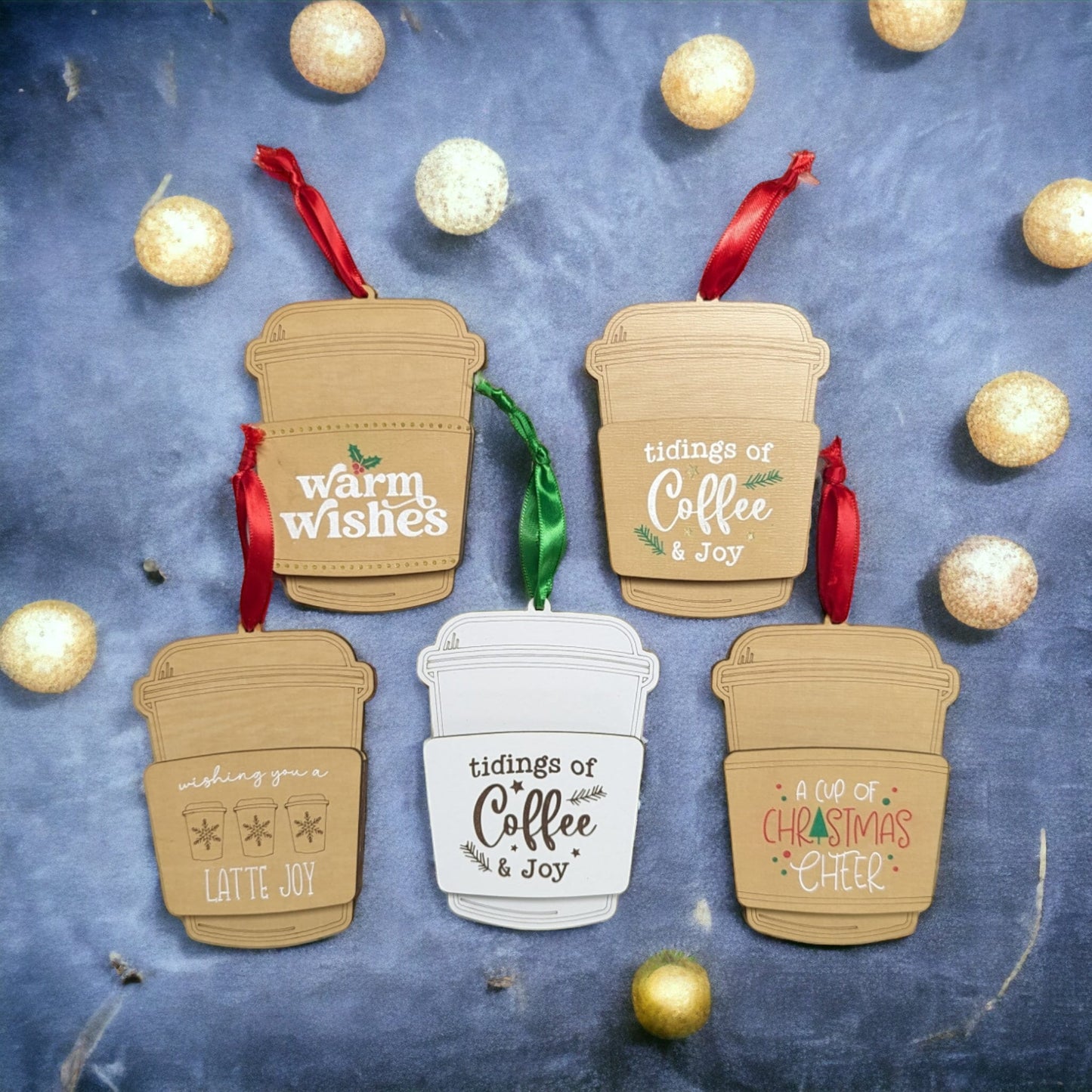 Coffee Cup Gift Card Holder Ornament
