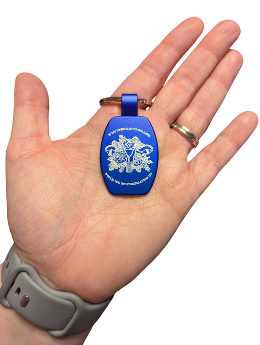 Uterus Keychain