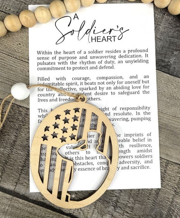 A Soldier's Heart Story Ornament