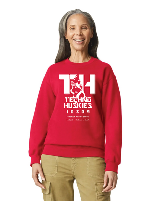Jefferson Techno Huskies Robotics Crewneck