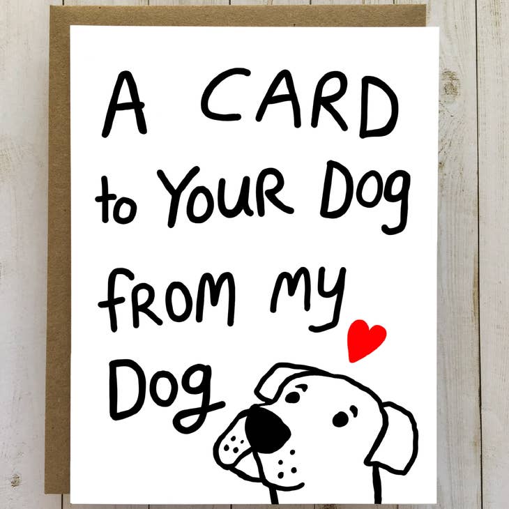 Card From Dog to Dog