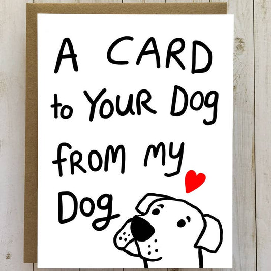 Card From Dog to Dog