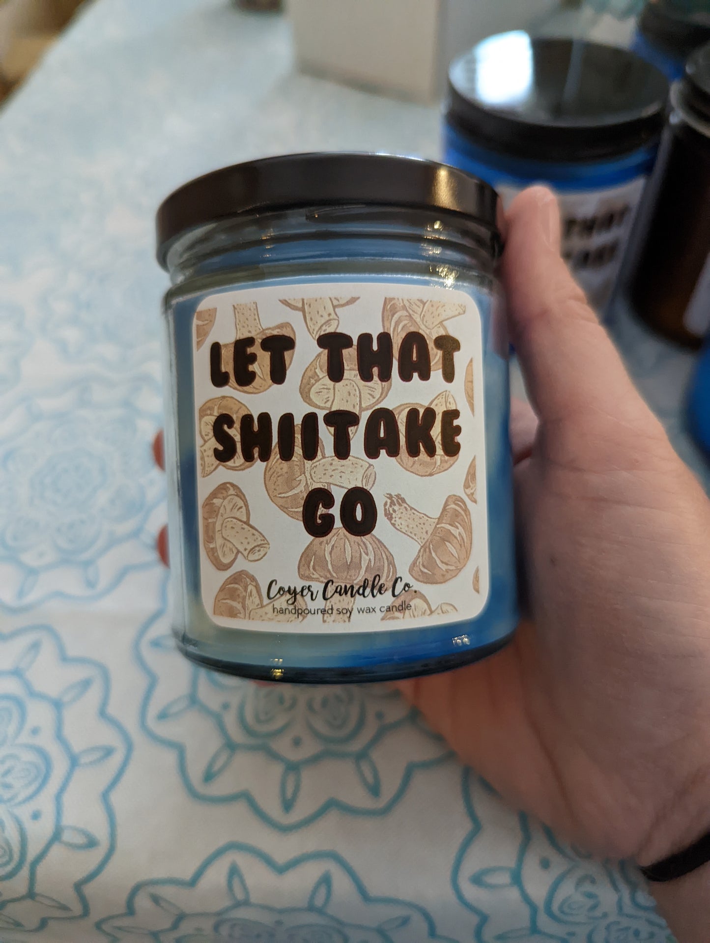 Let That Shittake Go-9 oz candle