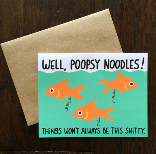 Goldfish Encouragement Card