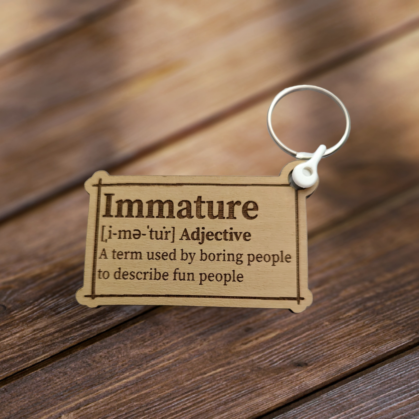 Definition Based Keychains