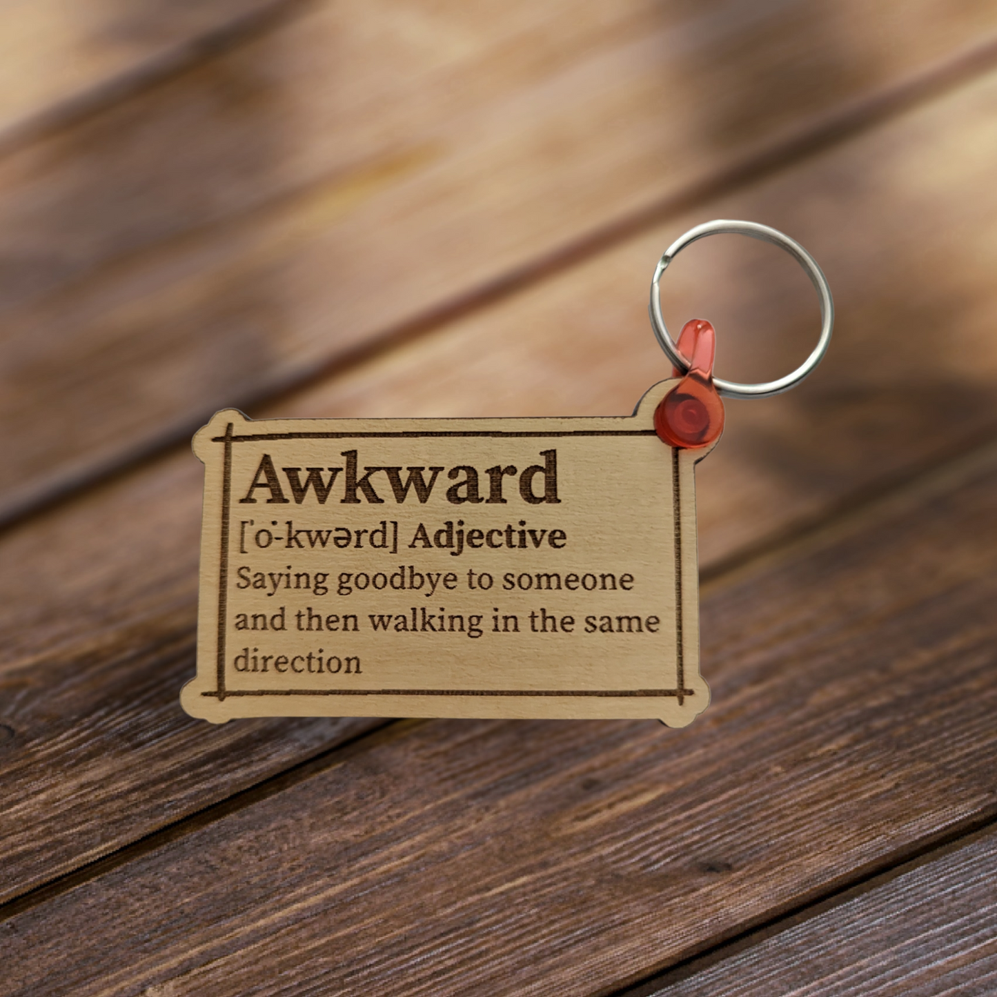 Definition Based Keychains